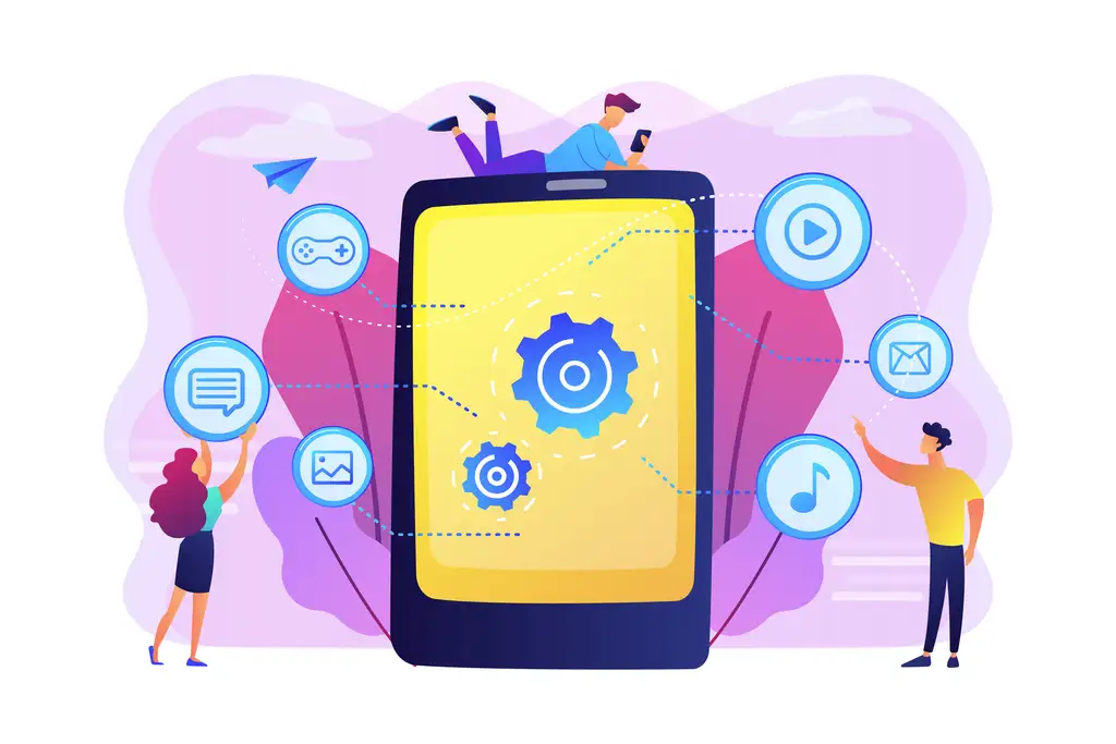 Custom business application interface
