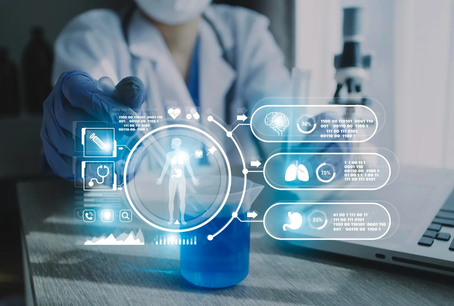 Automated clinical analysis and diagnostic reporting workflow